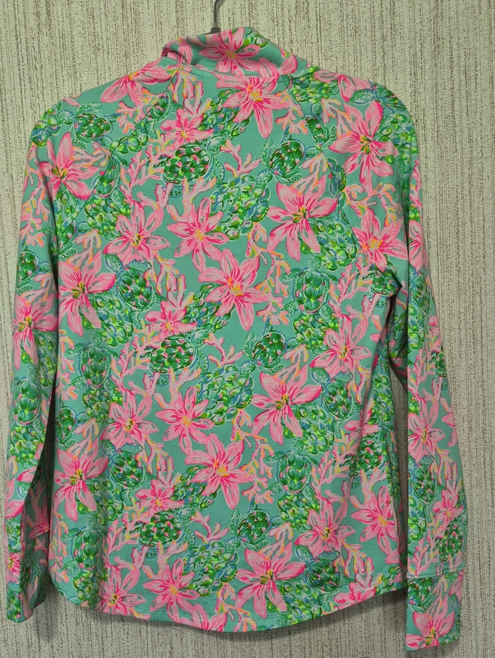Lilly Pulitzer UPF 50+ Skipper Popover Surf Blue So Shellegant Size Small NWT - Picture 11 of 12